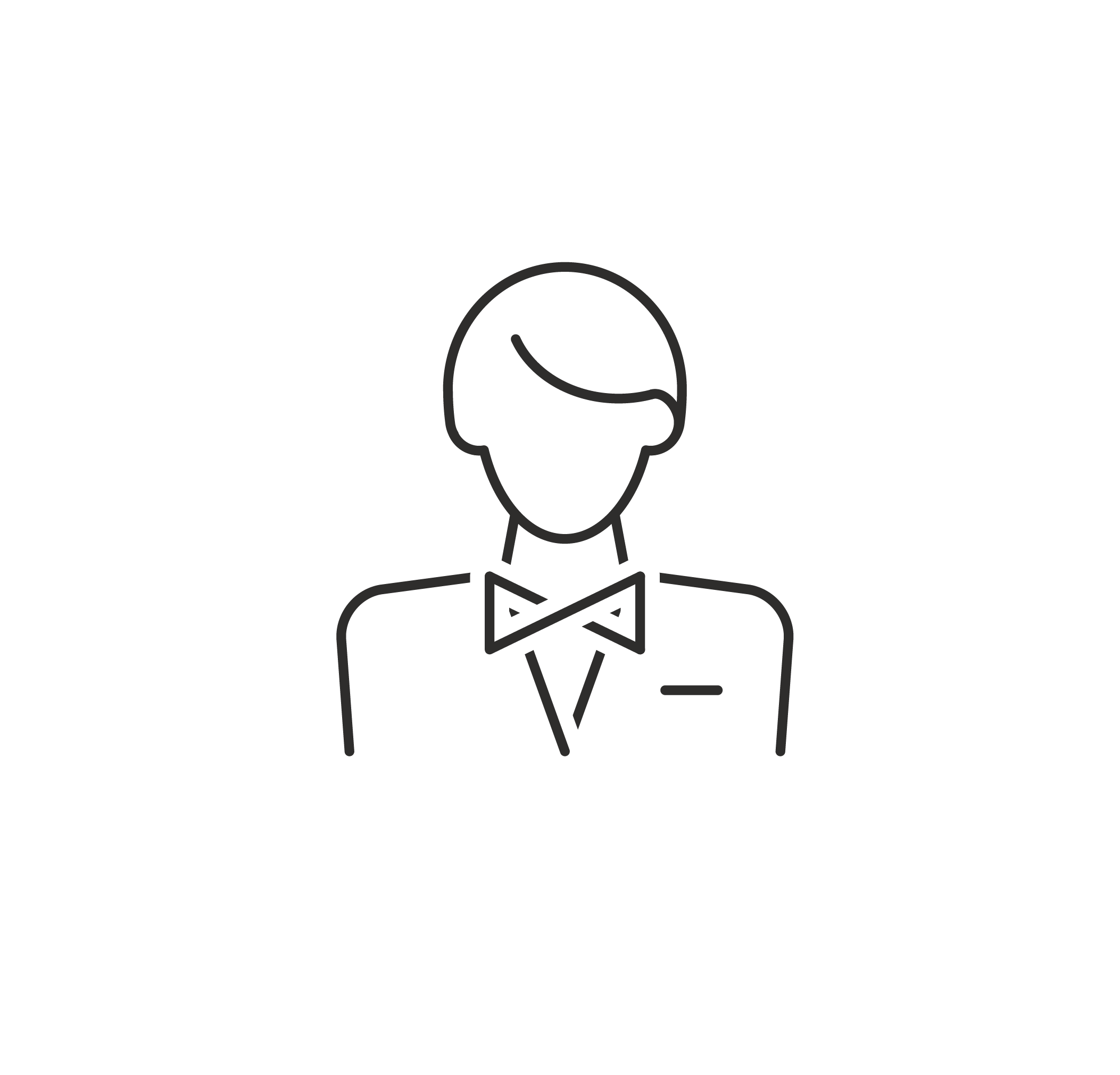 Person in tie Icon
